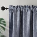 Joydeco Blue Blackout Curtains 96 in 2-Panel Set - Thermal Insulated