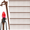 Christmas Light Stakes 200 Pack - Yard Stakes for C7 C9 Lights