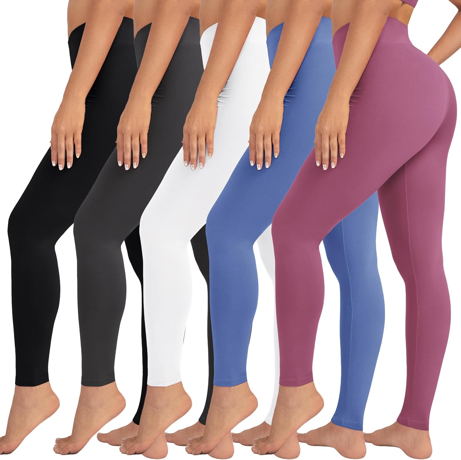 VALANDY High Waisted Leggings for Women with Tummy Control