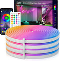 Neon Rope Lights 50FT RGB LED Strip - Flexible Waterproof Lighting