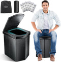 XL Portable Toilet for Adults 2025 Upgrade - Tall Camping Potty
