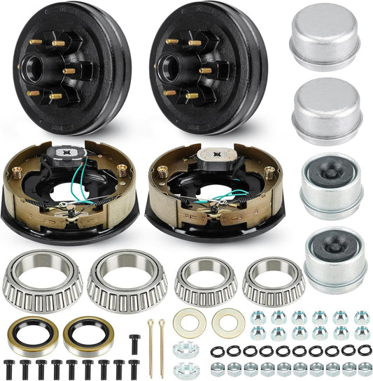 Trailer Axle Electric Brake Kit for 5200lb-6000lb Axles