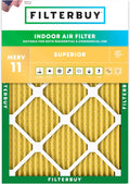 Filterbuy 18x21x1 Air Filter MERV 11 Superior Pet & Allergy Defense