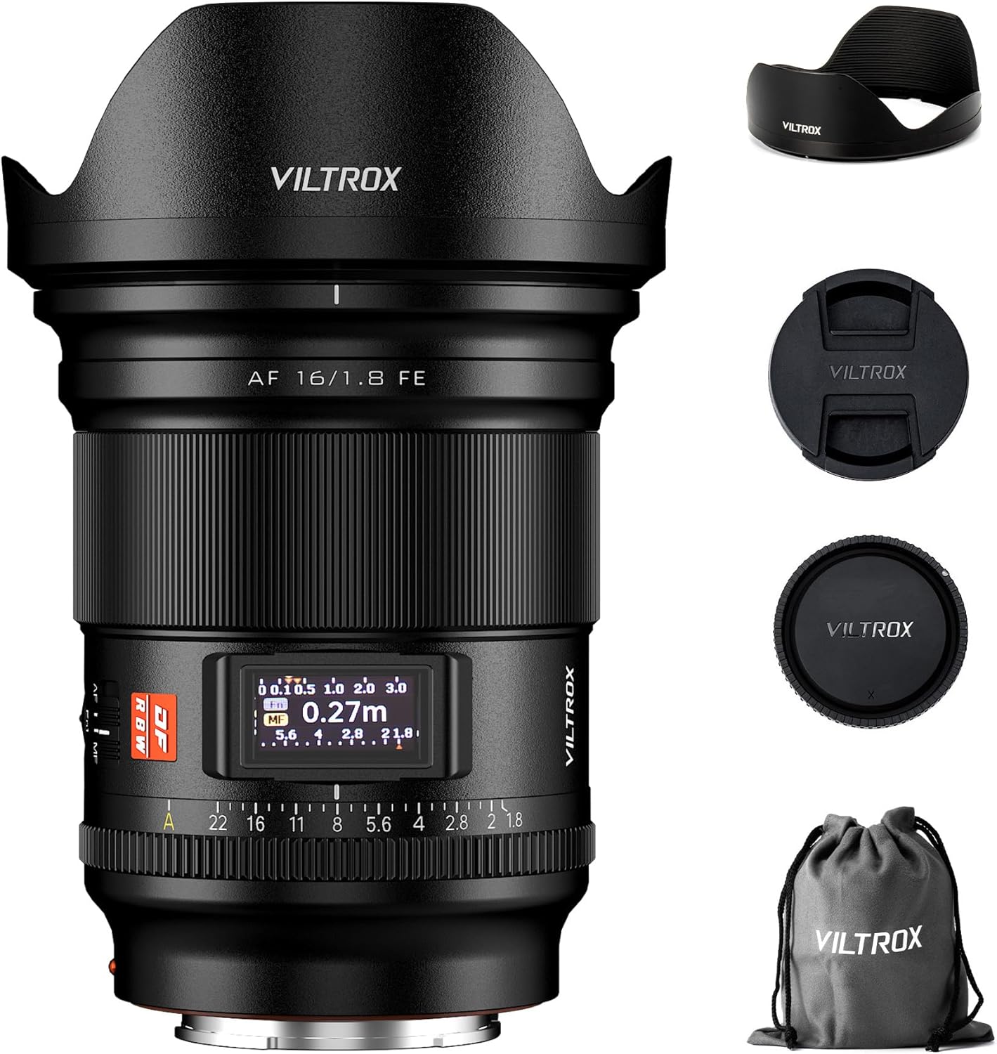 VILTROX 16mm F1.8 FE Lens: Perfect for Sony E-Mount Cameras