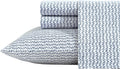 Nautica Cotton Percale Sheets Set Twin - Crisp, Cool Bedding