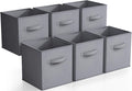 Sorbus Storage Cubes - 11 in Foldable Fabric Baskets 6-Pack