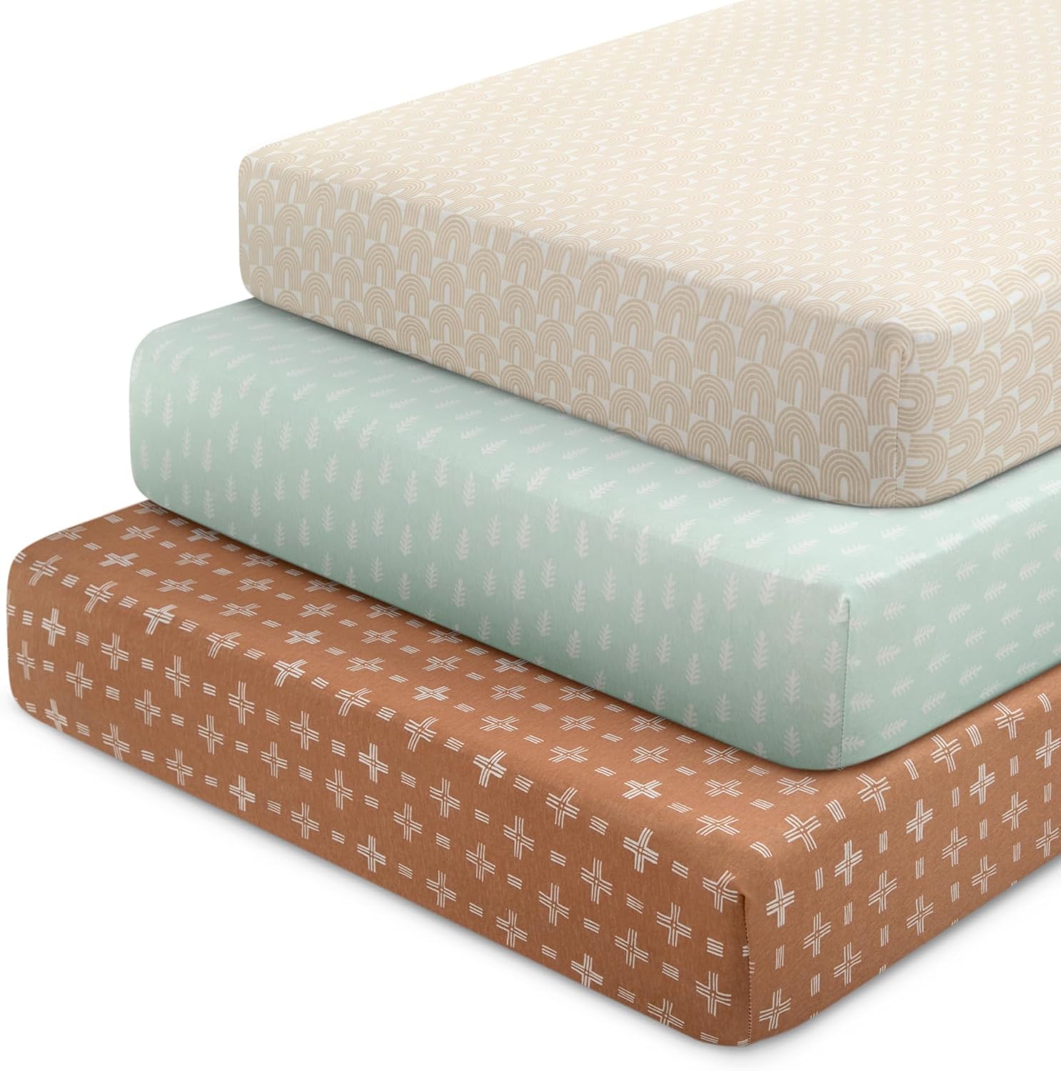 Delta Children Fitted Crib Sheets - Organic Cotton for Babies