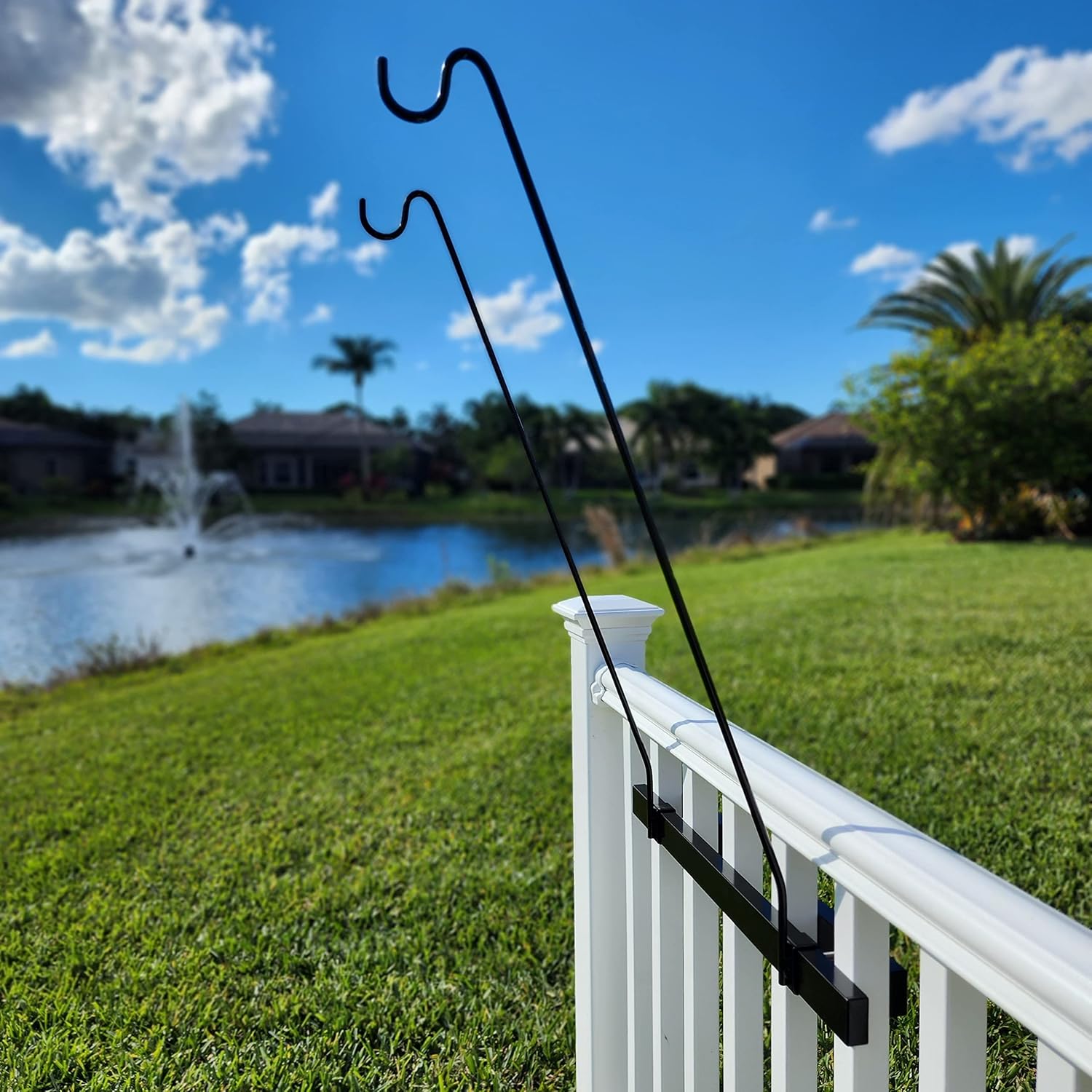 Long Hook Kits for Bird Feeders and Flower Baskets - Easy Setup