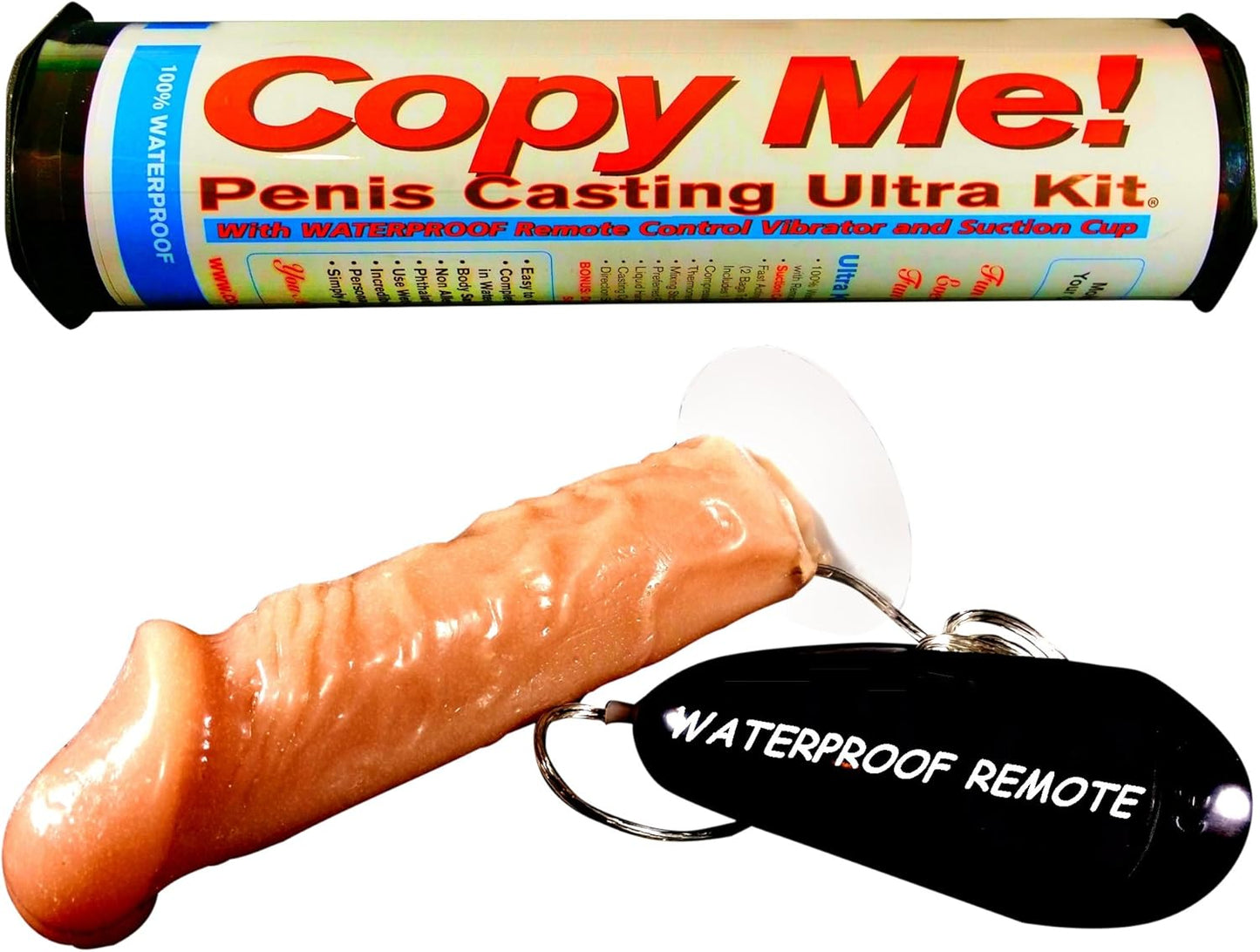 Medium Skin Tone Penis Replica Vibrator Maker Casting Kit