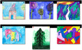 Magnetic Art Display for Kids Artwork (Set of 2) - Clean Wall Display
