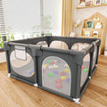 50x50 Inch Baby Playpen: Safe & Versatile