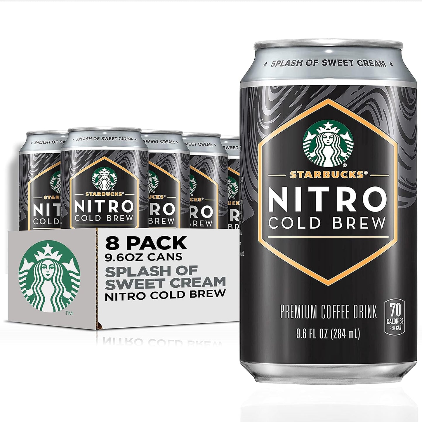 Starbucks Nitro Cold Brew - Sweet Cream Boost!
