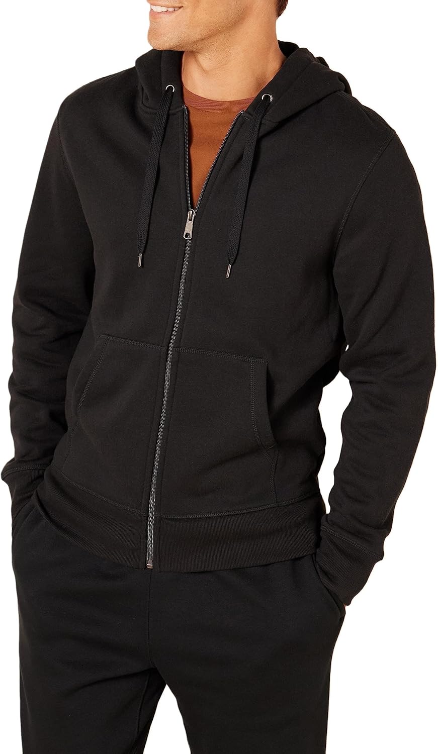 Cozy Big & Tall Fleece Hoodie by  Essentials