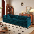 SoarFlash Chenille Sectional Sofa, Comfy Modular 3-Seat Couch - Deep