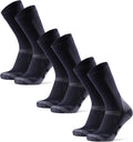 DANISH ENDURANCE Winter Hiking Socks, Anti-Blister Merino Wool, 3-Pack