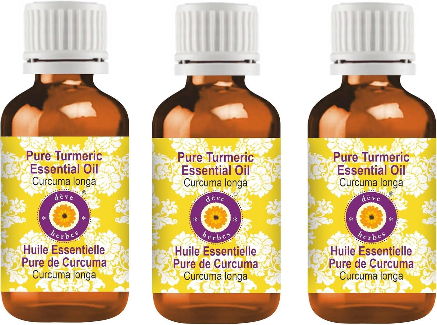 Pure Turmeric Essential Oil for Skin Care and Aromatherapy