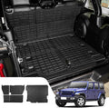 Cargo Mat Compatible with 2018-2025 Jeep Wrangler JL 4x4 - Waterproof