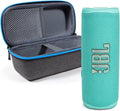 JBL Flip 6 Teal + divvi! Hardshell Case - Portable Powerful Sound