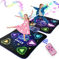 Dance Mat Toys for 3-12 Year Old Girls Boys - Light Up 12-Button Dance