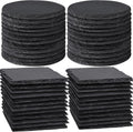 36 PCS Slate Coasters Bulk for Drinks - Laser Engravable 4 in Set