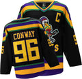 Mighty Ducks Jersey for Men S-XXL - 90s Movie Ice Hockey Tee