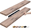 Floating Shelves for Wall 35 in - Mahogany 2 Pack Sorbus