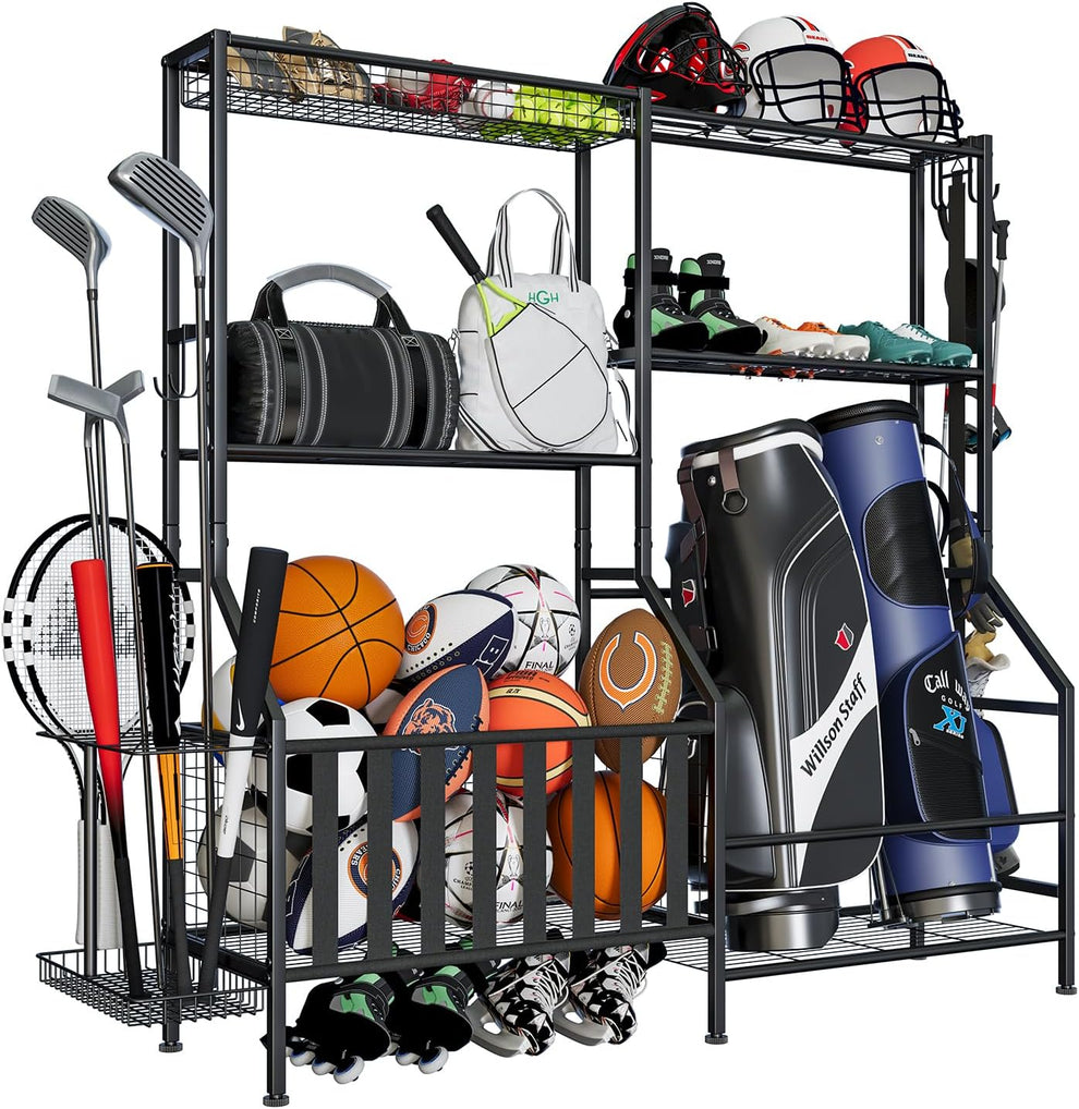 Ultimate Golf Bag Rack - Heavy-Duty Organizer – GearMustHave