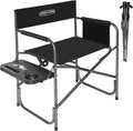 YOUNG WOOD Camping Directors Chair - Oversized Portable Folding Seat