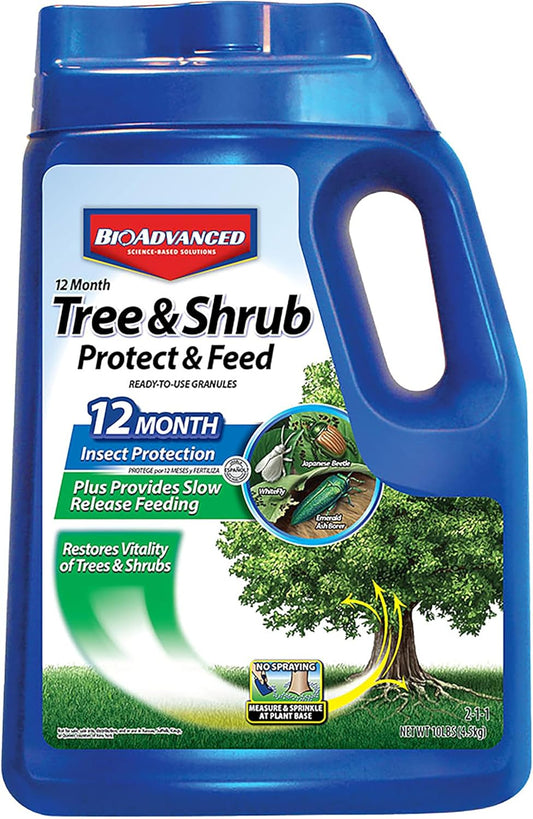BioAdvanced 12 Month Tree and Shrub Fertilizer for Healthy Plants