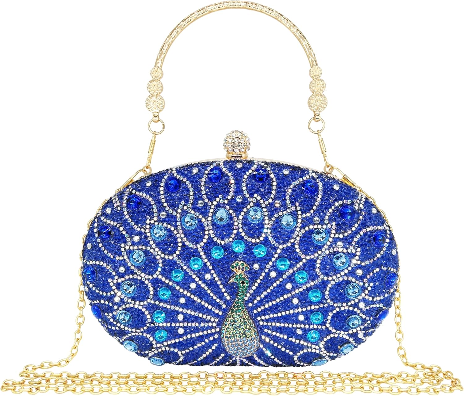 Rhinestone Clutch Purses for Women Evening Wedding Formal Bag