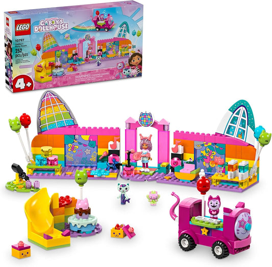 LEGO Gabbys Dollhouse Party Room Disco Playset for Kids