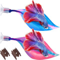 Silicone Betta Bed Leaf Hammock - Comfortable Resting Spot for Bettas