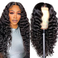 Deep Wave Human Hair Wig 13x4 HD Lace Front - Natural Deep Waves