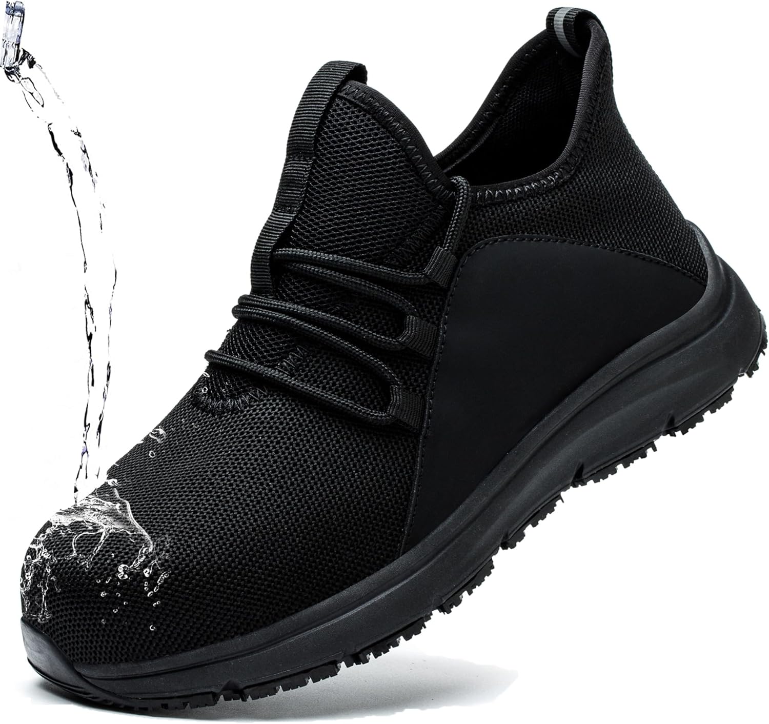 Waterproof Steel Toe Shoes for Men Women Non Slip Safety Sneakers