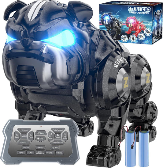 Rechargeable Stunt Robot Dog - Singing, Dancing, Touch Functions