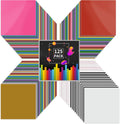 Lya Vinyl 125 Pack Permanent Vinyl 12in x12in Sheets - Durable Craft