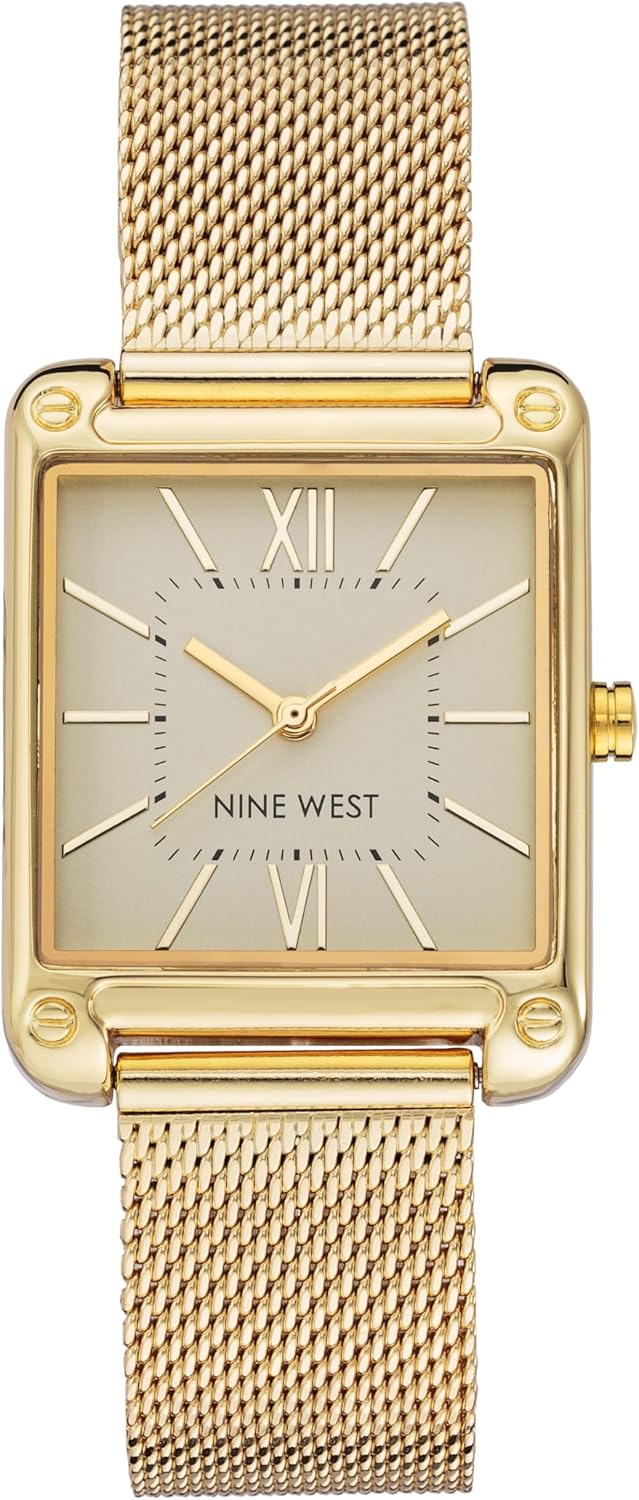 Nine West Mesh Bracelet Watch - Timeless Elegance