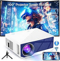 Portable Mini Projector with 5G WiFi and Bluetooth for Movies