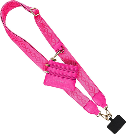 Original Clip and Go Phone Strap Crossbody with Wallet Pouch