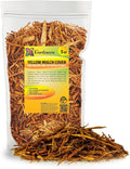 Yellow Mulch Cover for Plants - Long-Lasting 5 Quarts