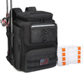 40L Fishing Backpack for Men with Rod Holders - Waterproof Pack