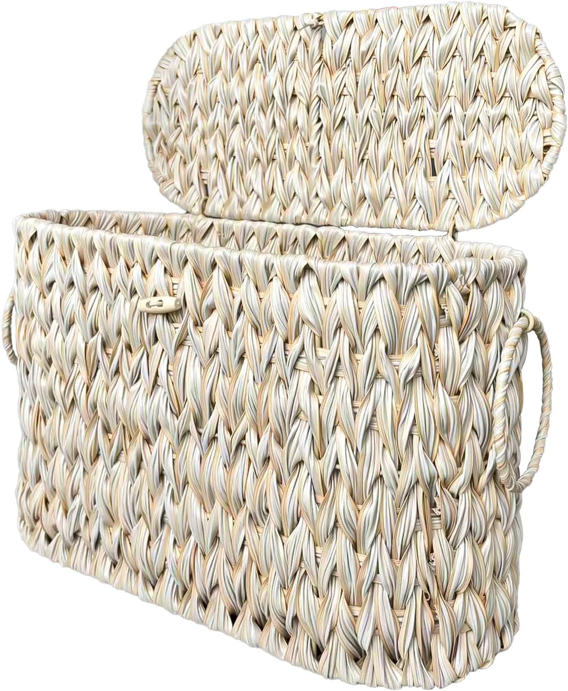 Toilet Paper Basket for Bathroom Storage with Lid and Style