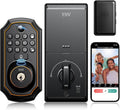 Keyless Entry Door Lock with Camera and Fingerprint Keypad - Smart