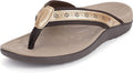 Joomra Women's Flip Flops Arch Support Orthotic Sandals (Style 8MBX)