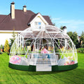 Ultra-Durable Transparent Dome Tent for 2-4 People by Jinrrenyi