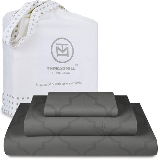 Threadmill Cotton Twin XL Sheet Set for Cozy Sleep Experience