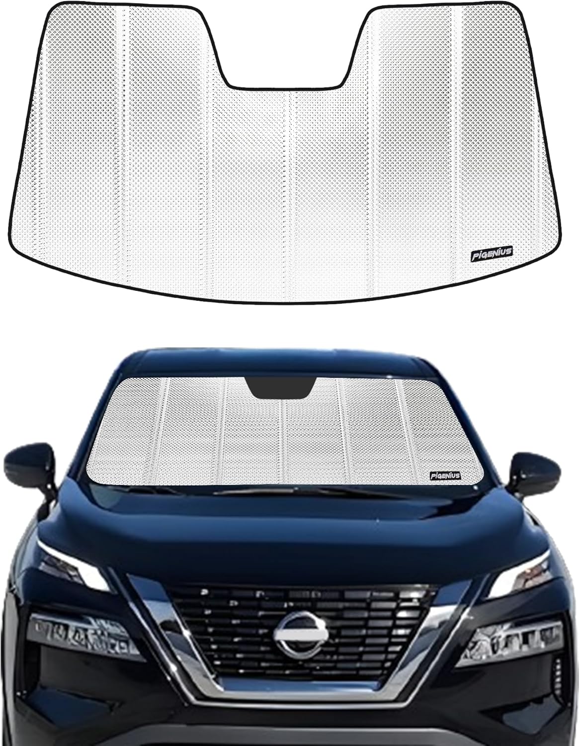 Custom Fit Windshield Sun Shade for 2021-2025 Nissan Rogue