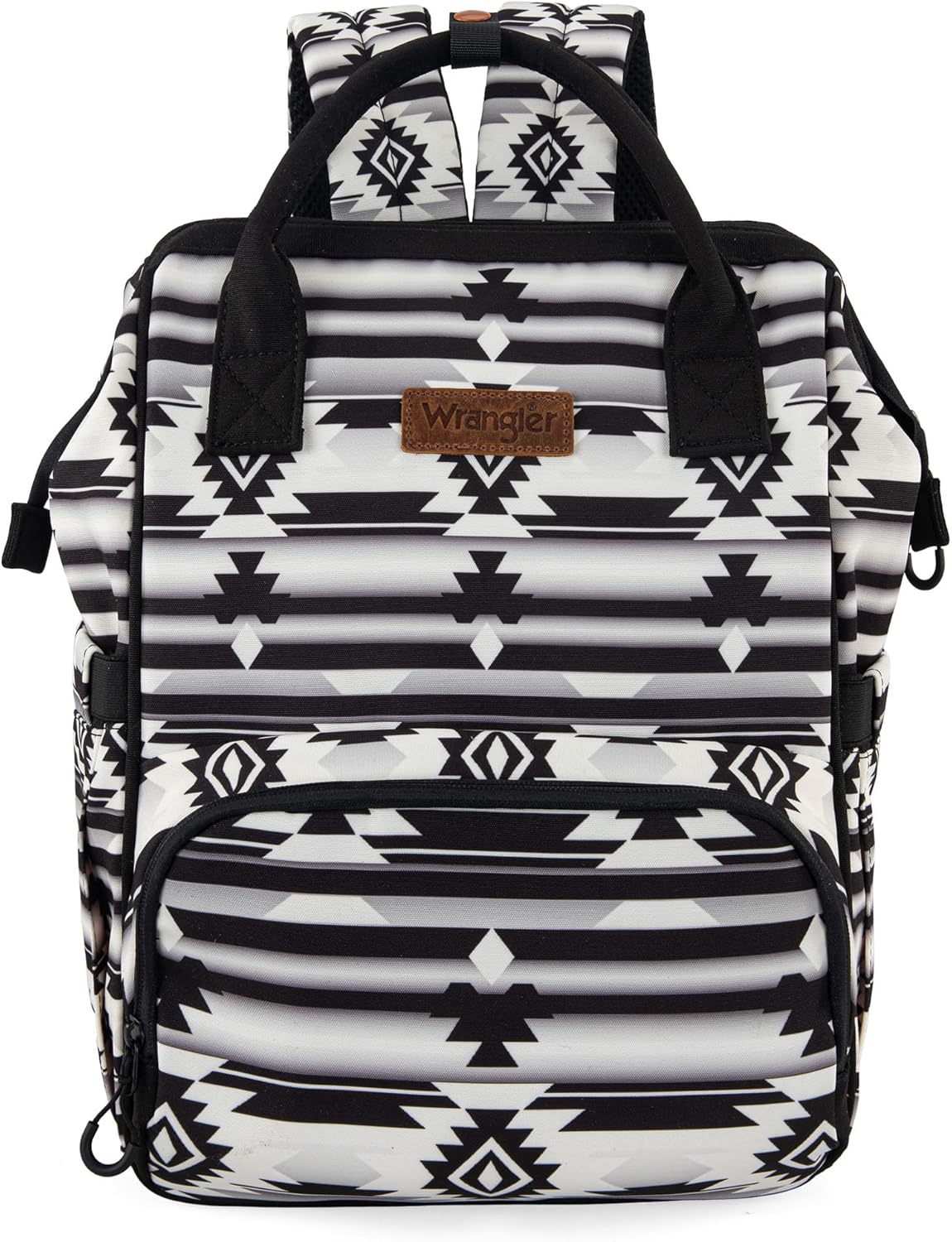 Wrangler Diaper Bag Backpack with Aztec Pattern for Moms