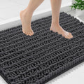 Smiry Bathroom Rugs Mat 36x24 - Extra Soft Absorbent Chenille