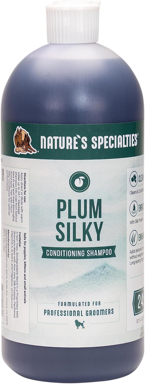 Nature's Specialties Plum Silky Ultra Concentrated Dog Shampoo